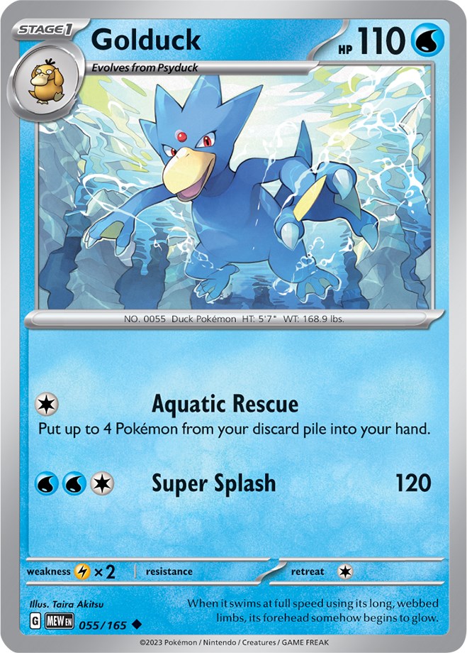 Golduck (055/165) [Scarlet & Violet 151] | GnG Games