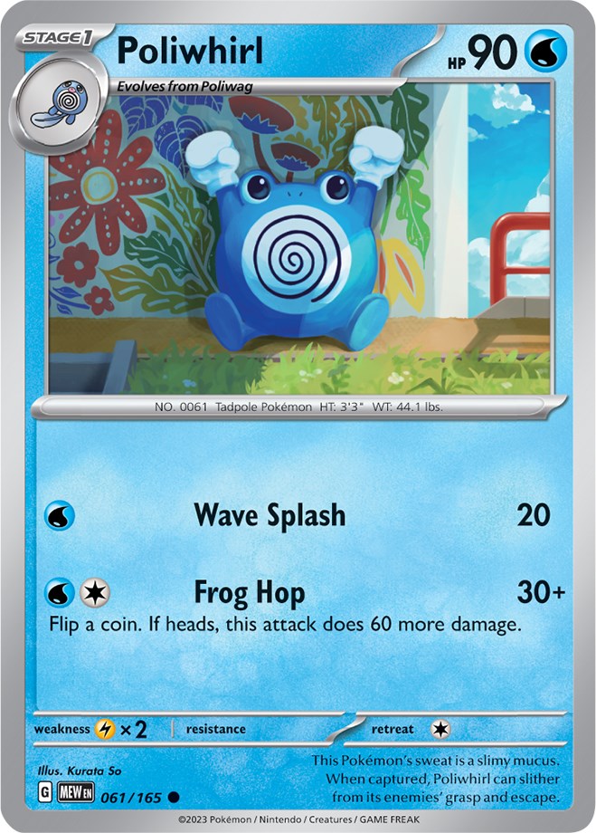 Poliwhirl (061/165) [Scarlet & Violet 151] | GnG Games