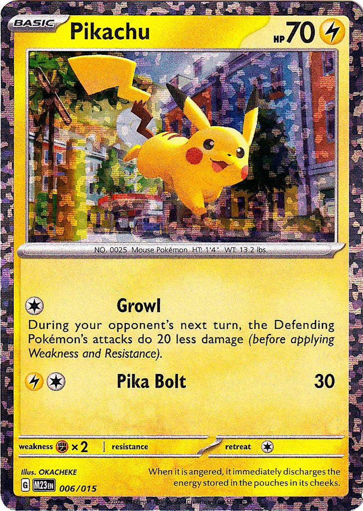 Pikachu (006/015) [McDonald's Promos: 2023 Collection] | GnG Games