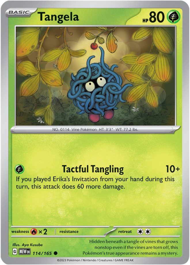 Tangela (114/165) [Scarlet & Violet 151] | GnG Games