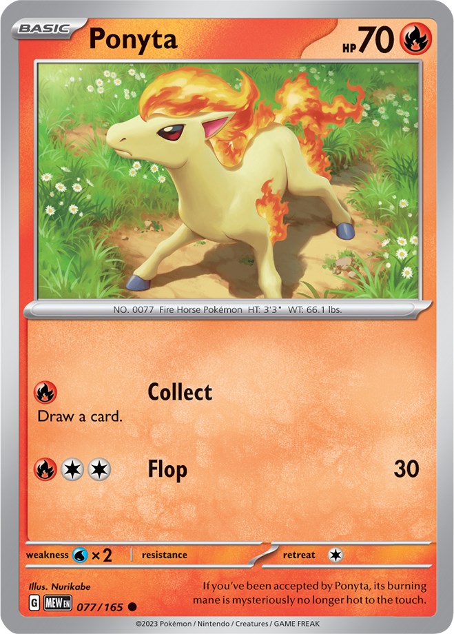 Ponyta (077/165) [Scarlet & Violet 151] | GnG Games