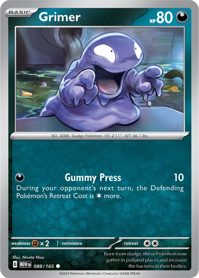 Grimer (088/165) [Scarlet & Violet 151] | GnG Games