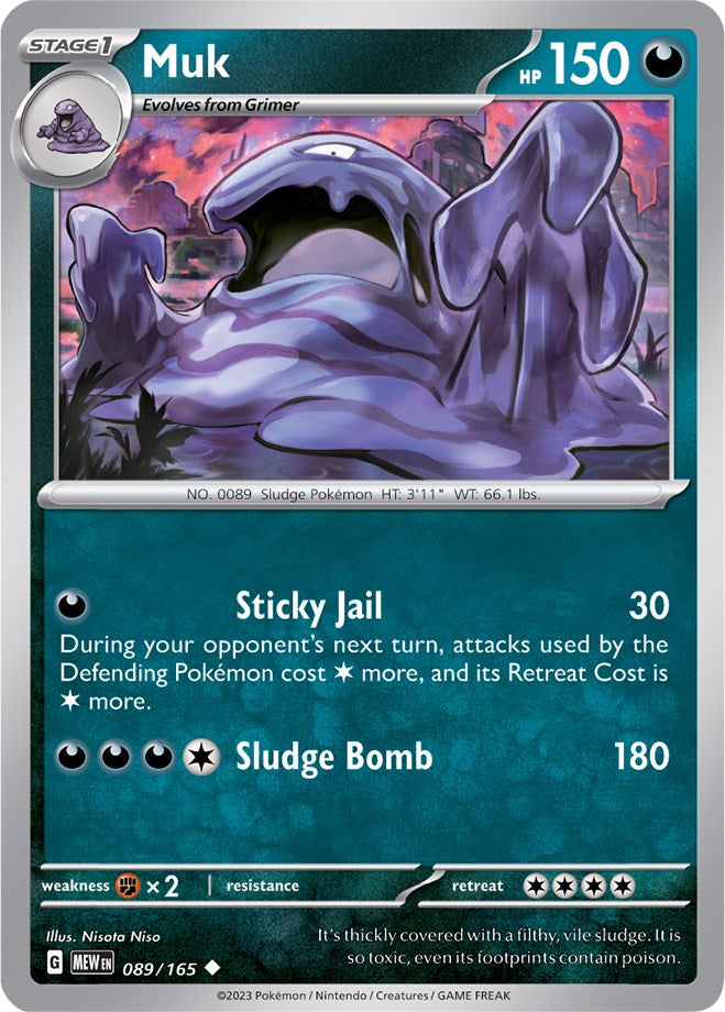 Muk (089/165) [Scarlet & Violet 151] | GnG Games