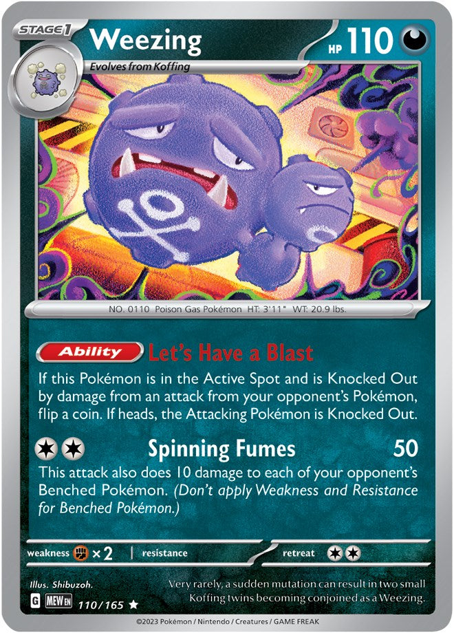 Weezing (110/165) [Scarlet & Violet 151] | GnG Games