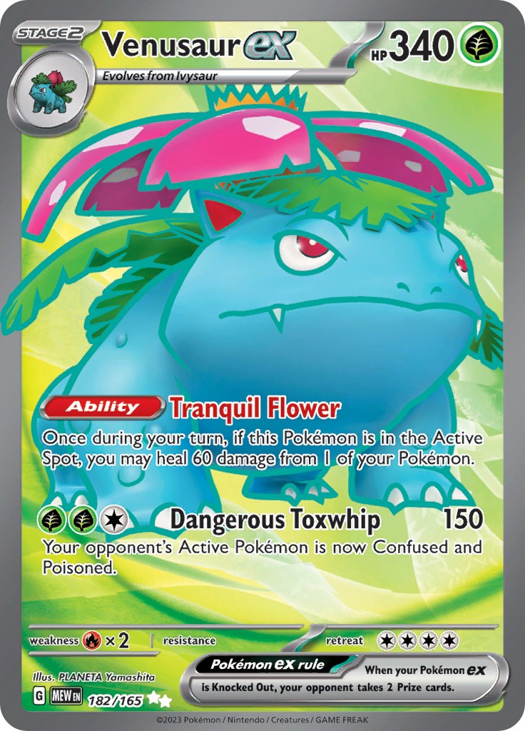 Venusaur ex (182/165) [Scarlet & Violet 151] | GnG Games