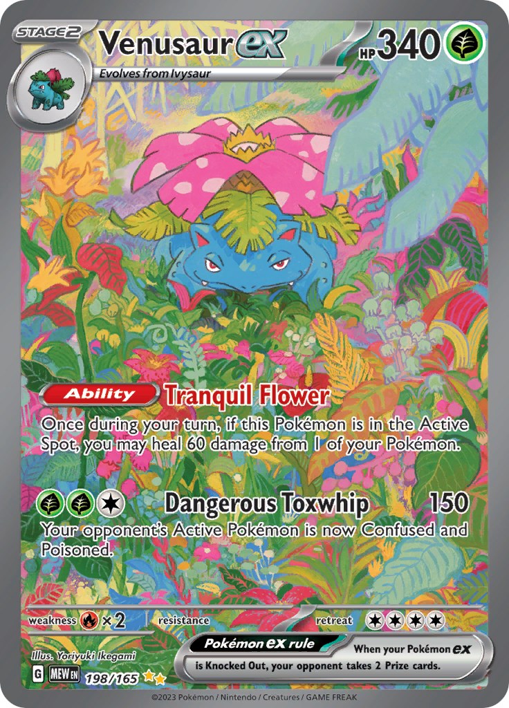 Venusaur ex (198/165) [Scarlet & Violet 151] | GnG Games