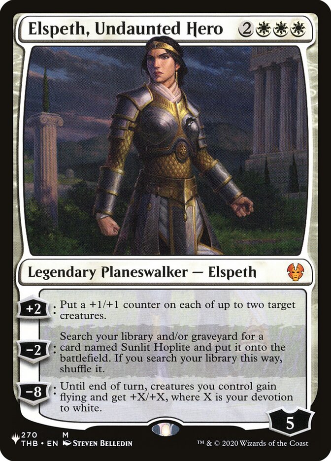 Elspeth, Undaunted Hero [The List] | GnG Games