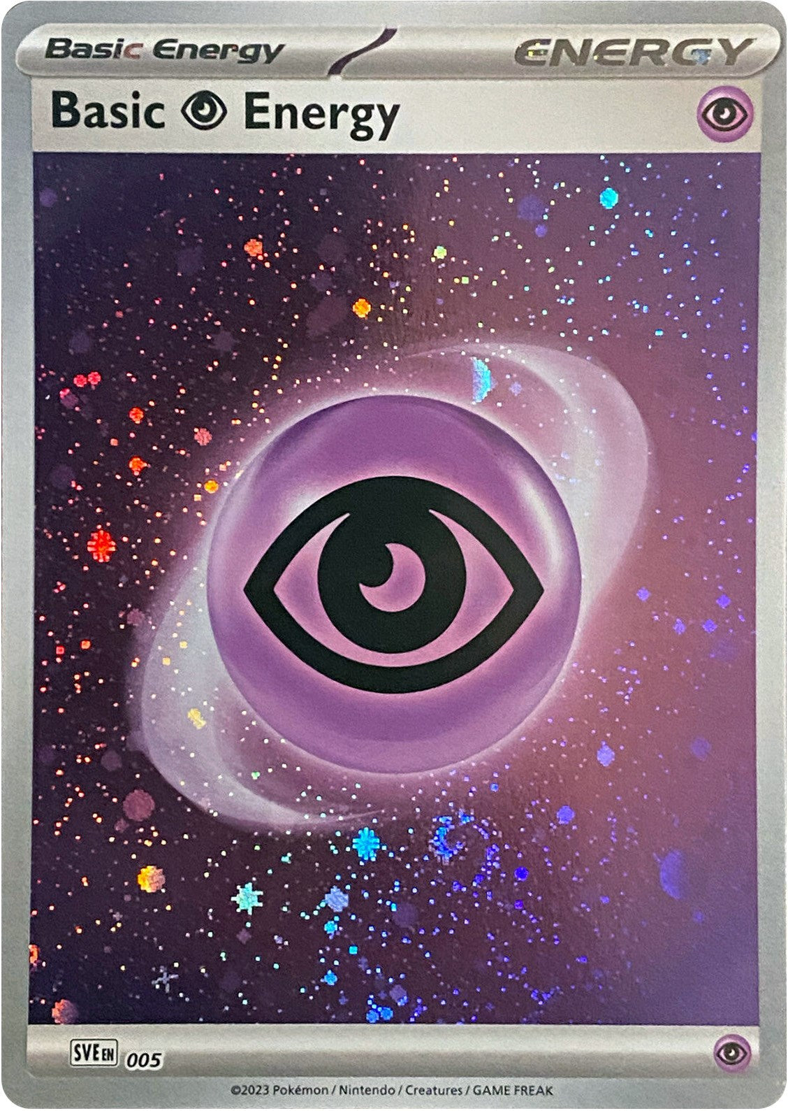 Basic Psychic Energy (005) (Cosmos Holo) [Scarlet & Violet: Base Set] | GnG Games