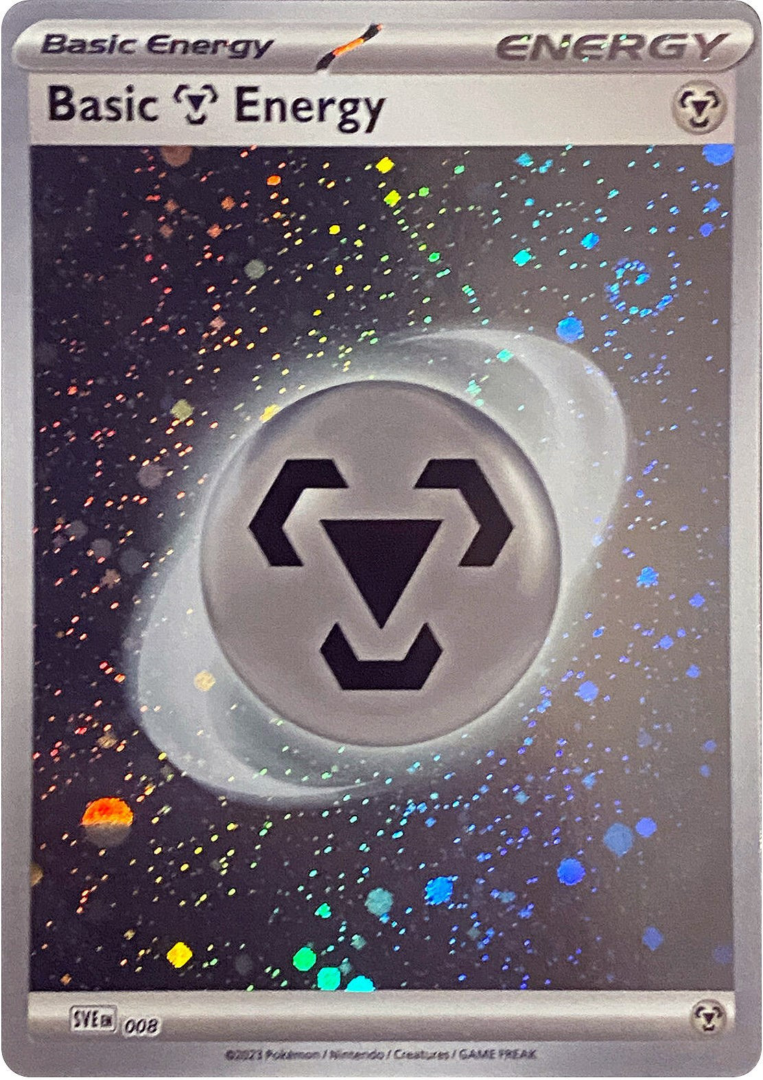 Basic Metal Energy (008) (Cosmos Holo) [Scarlet & Violet: Base Set] | GnG Games