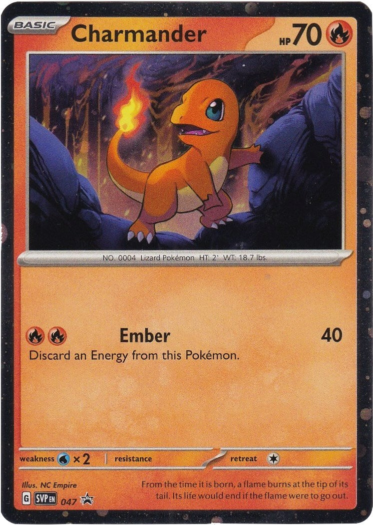 Charmander (047) (Cosmos Holo) [Scarlet & Violet: Black Star Promos] | GnG Games