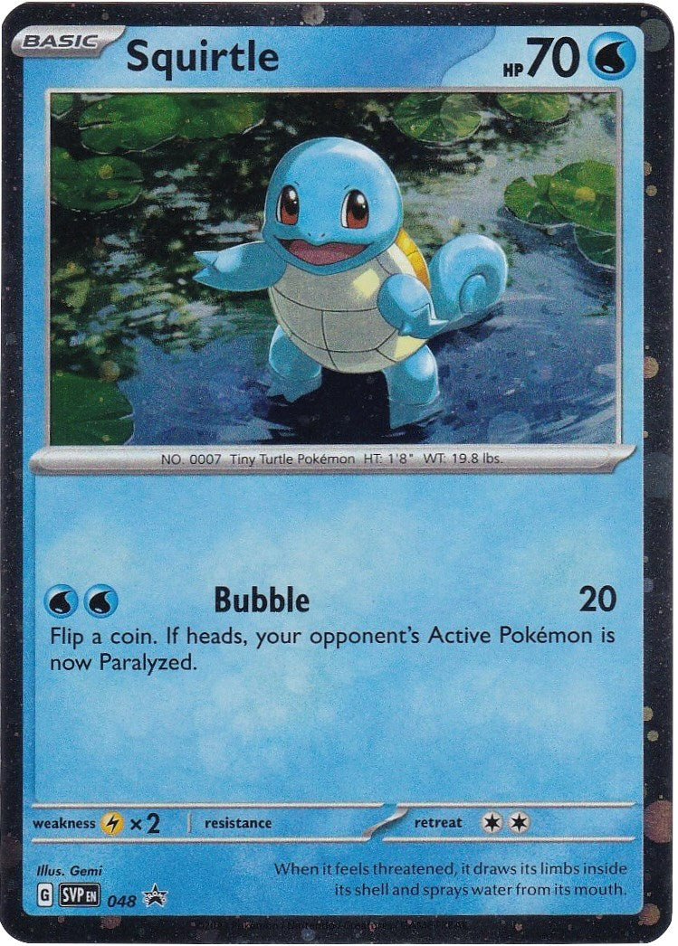 Squirtle (048) (Cosmos Holo) [Scarlet & Violet: Black Star Promos] | GnG Games