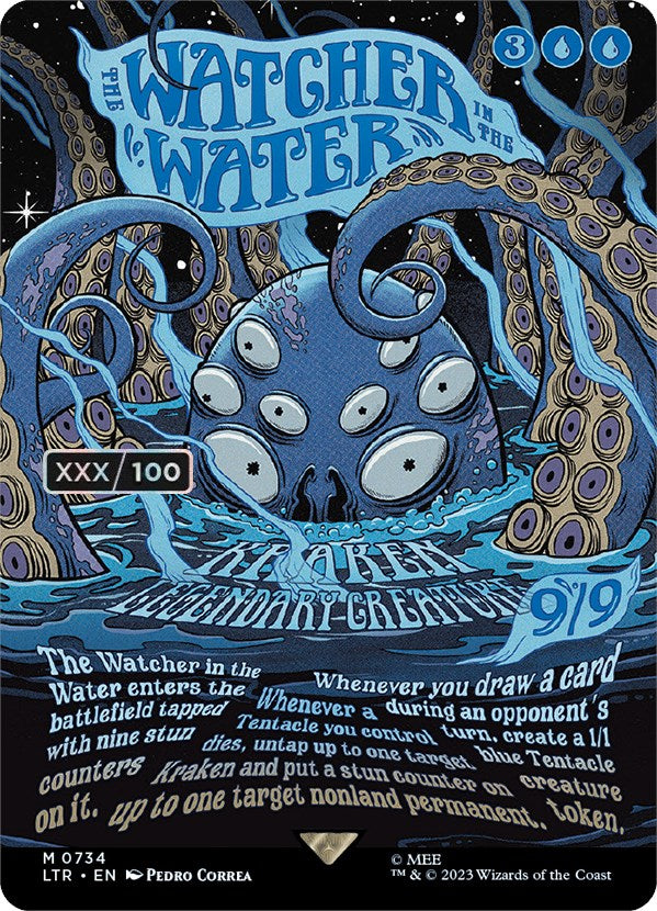 The Watcher in the Water (Borderless Poster) (Serialized) [The Lord of the Rings: Tales of Middle-Earth] | GnG Games