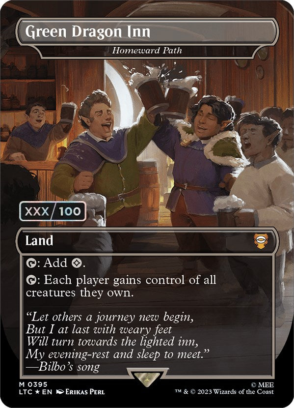 Green Dragon Inn - Homeward Path (Serialized) [The Lord of the Rings: Tales of Middle-Earth Commander] | GnG Games