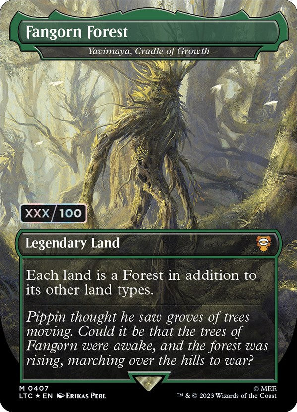 Fangorn Forest - Yavimaya, Cradle of Growth (Serialized) [The Lord of the Rings: Tales of Middle-Earth Commander] | GnG Games