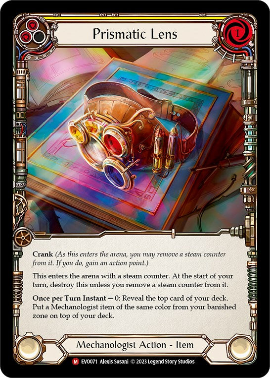 Prismatic Lens [EVO071] (Bright Lights)  Rainbow Foil | GnG Games