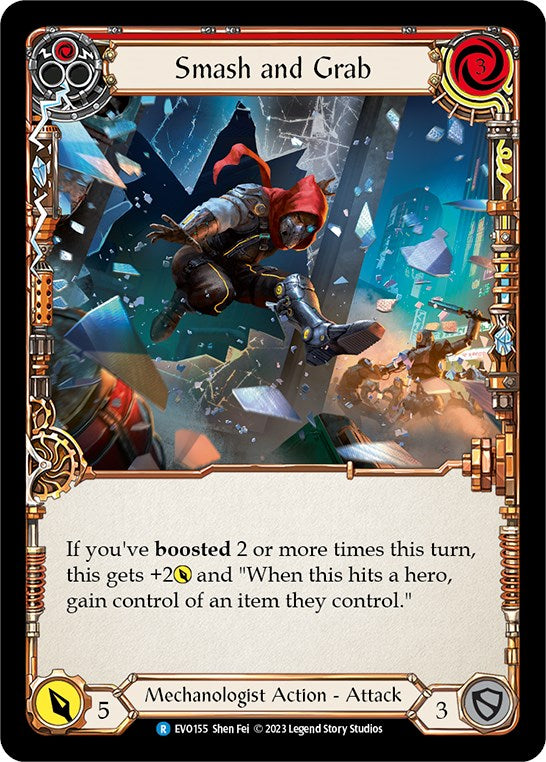 Smash and Grab [EVO155] (Bright Lights)  Rainbow Foil | GnG Games