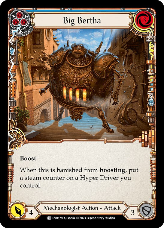 Big Bertha (Blue) [EVO179] (Bright Lights)  Rainbow Foil | GnG Games