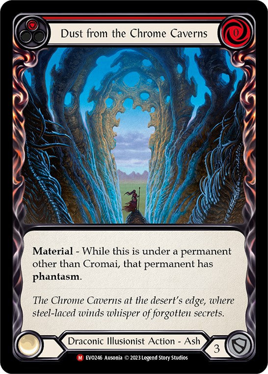 Dust from the Chrome Caverns [EVO246] (Bright Lights)  Rainbow Foil | GnG Games