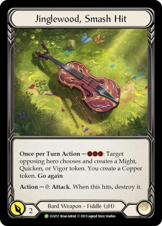 Jinglewood, Smash Hit [LGS212] (Promo)  Rainbow Foil | GnG Games