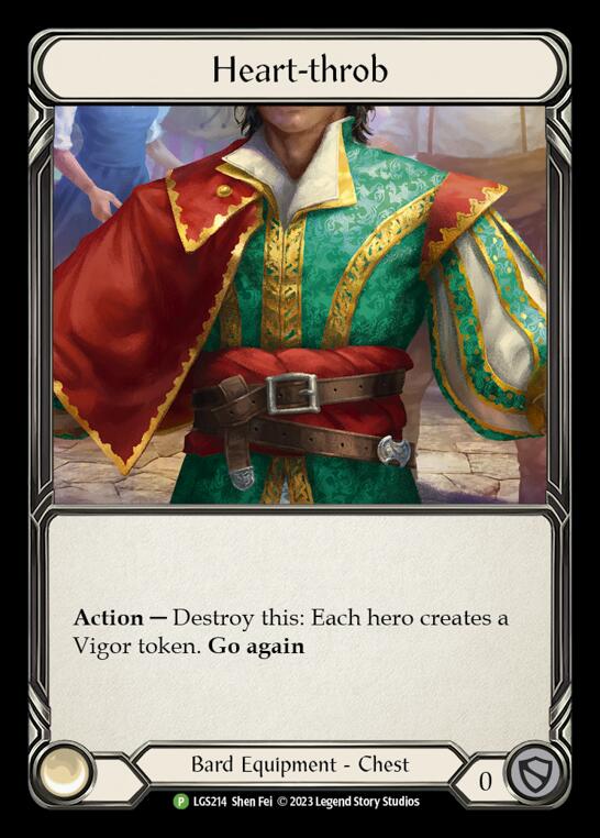 Heart-throb [LGS14] (Promo)  Rainbow Foil | GnG Games