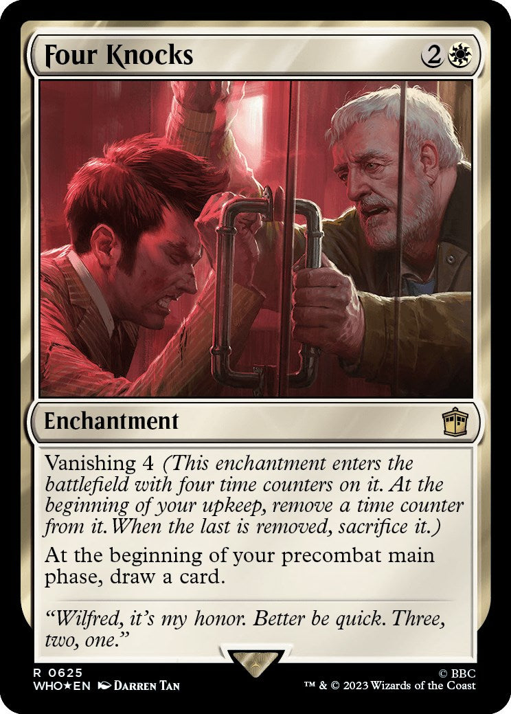 Four Knocks (Surge Foil) [Doctor Who] | GnG Games