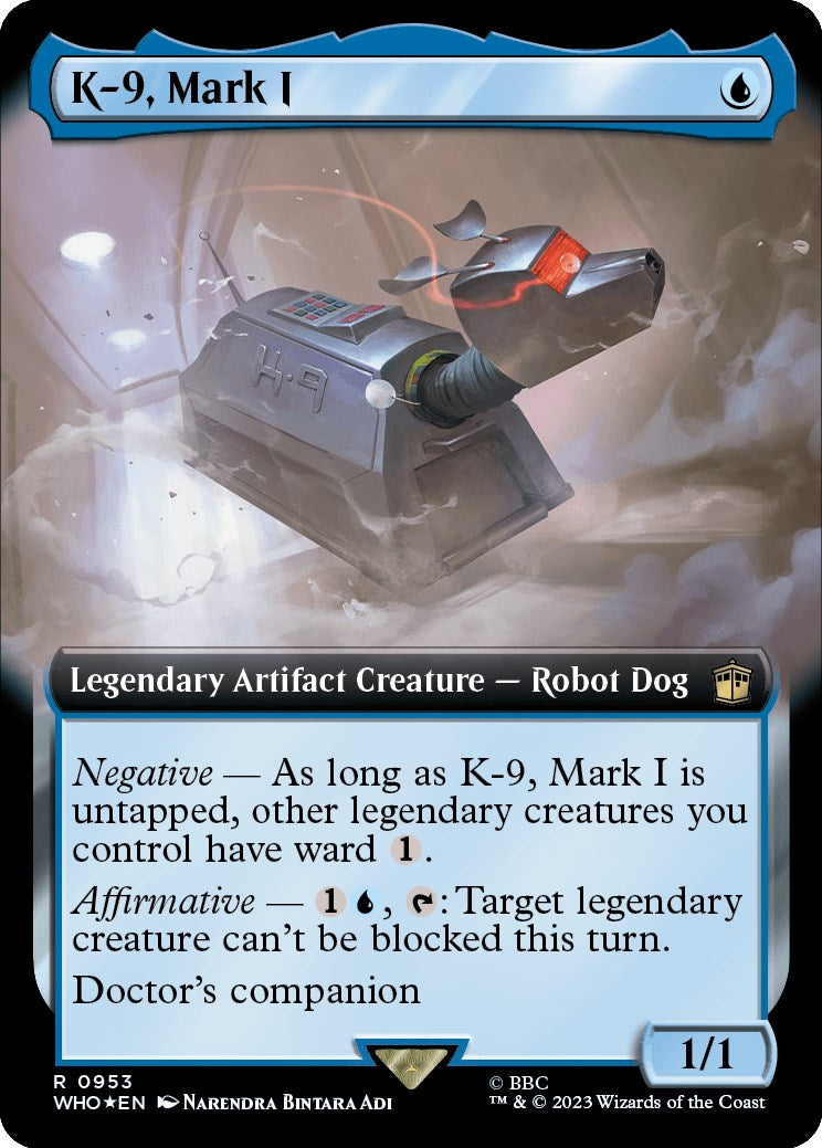 K-9, Mark I (Extended Art) (Surge Foil) [Doctor Who] | GnG Games