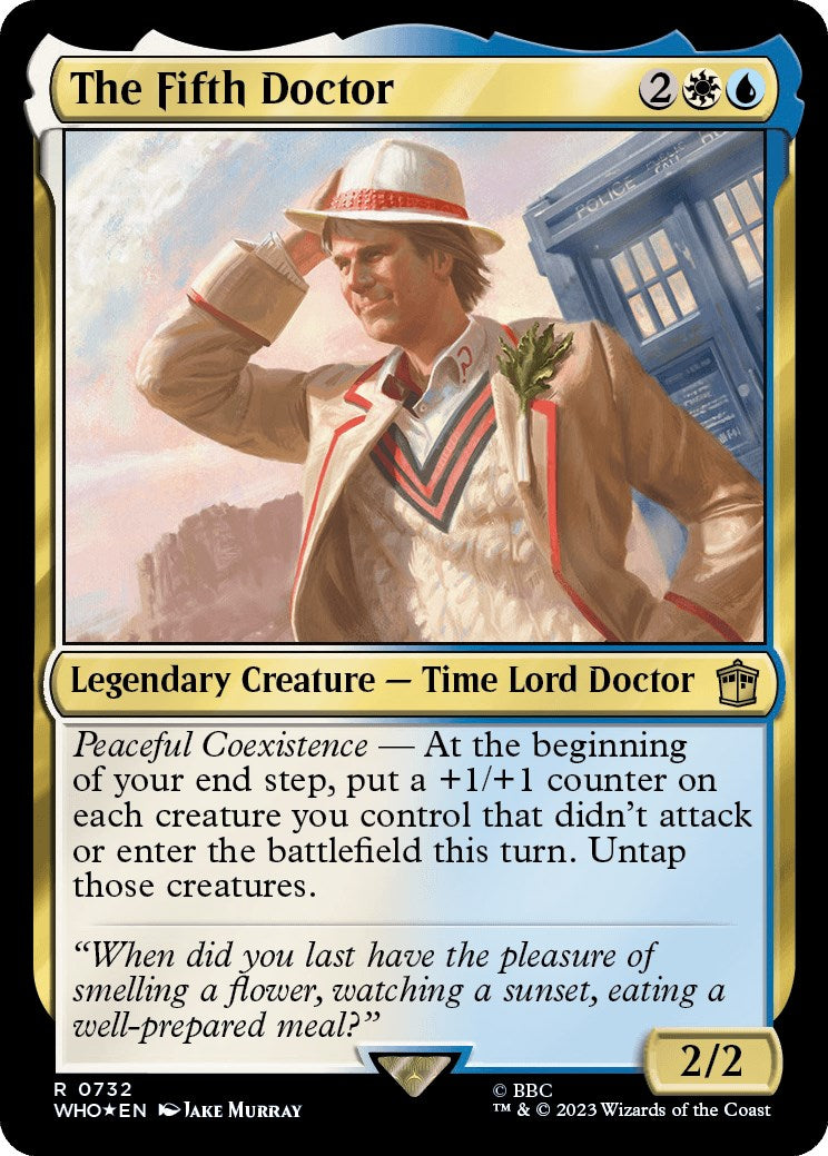 The Fifth Doctor (Surge Foil) [Doctor Who] | GnG Games