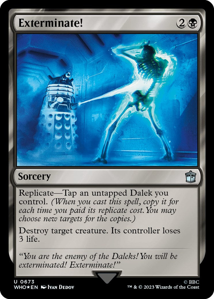 Exterminate! (Surge Foil) [Doctor Who] | GnG Games