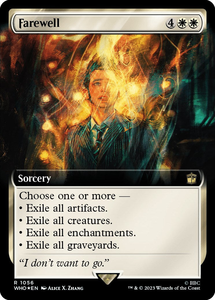 Farewell (Extended Art) (Surge Foil) [Doctor Who] | GnG Games