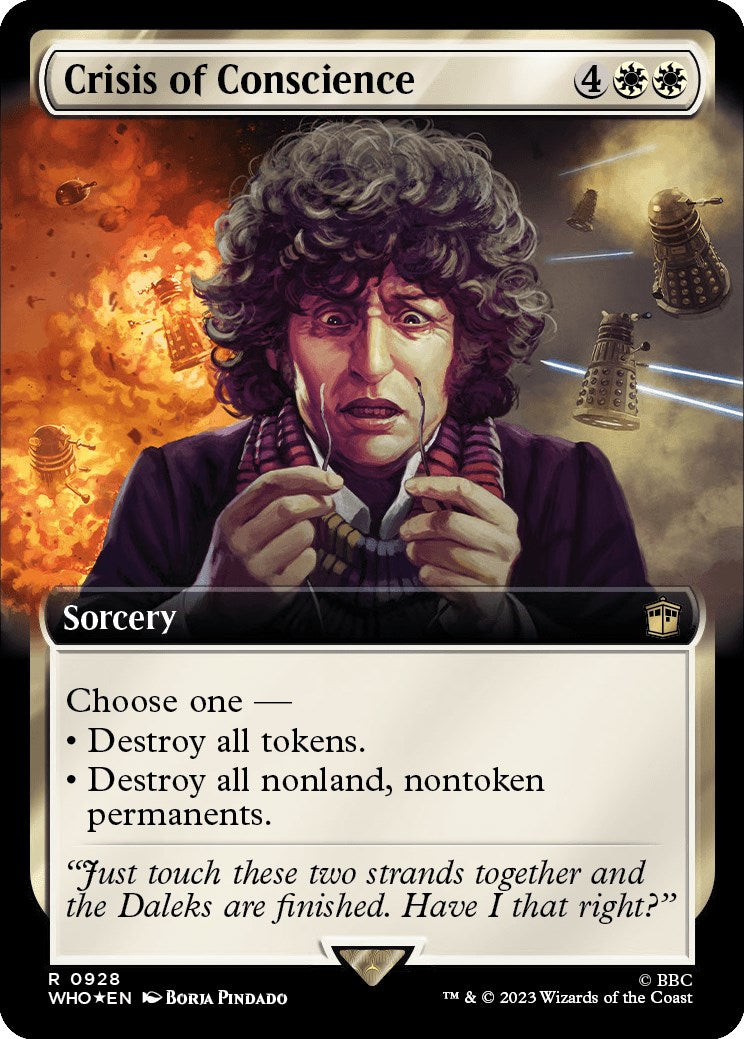 Crisis of Conscience (Extended Art) (Surge Foil) [Doctor Who] | GnG Games