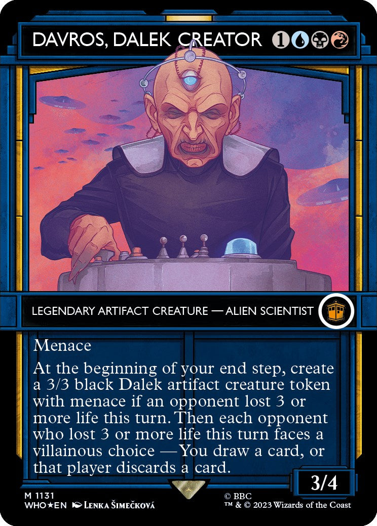 Davros, Dalek Creator (Showcase) (Surge Foil) [Doctor Who] | GnG Games