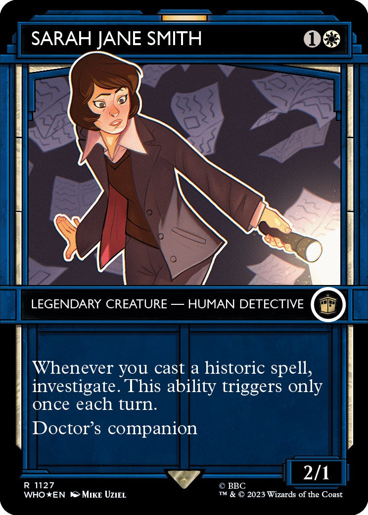 Sarah Jane Smith (Showcase) (Surge Foil) [Doctor Who] | GnG Games