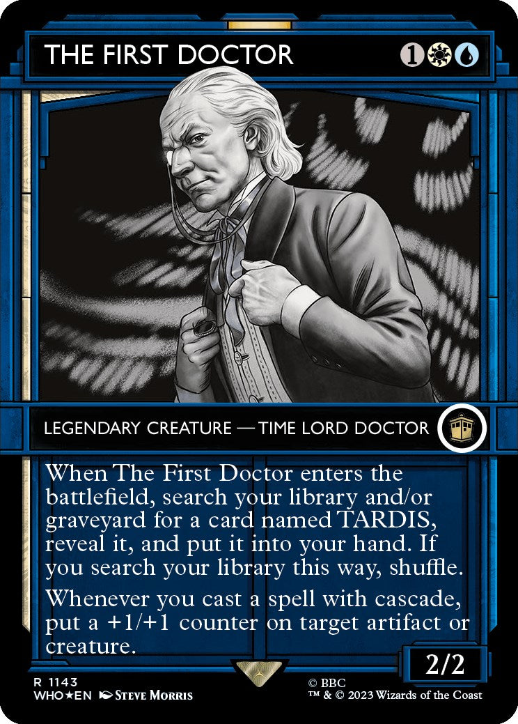 The First Doctor (Showcase) (Surge Foil) [Doctor Who] | GnG Games