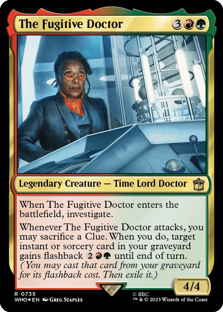 The Fugitive Doctor (Surge Foil) [Doctor Who] | GnG Games