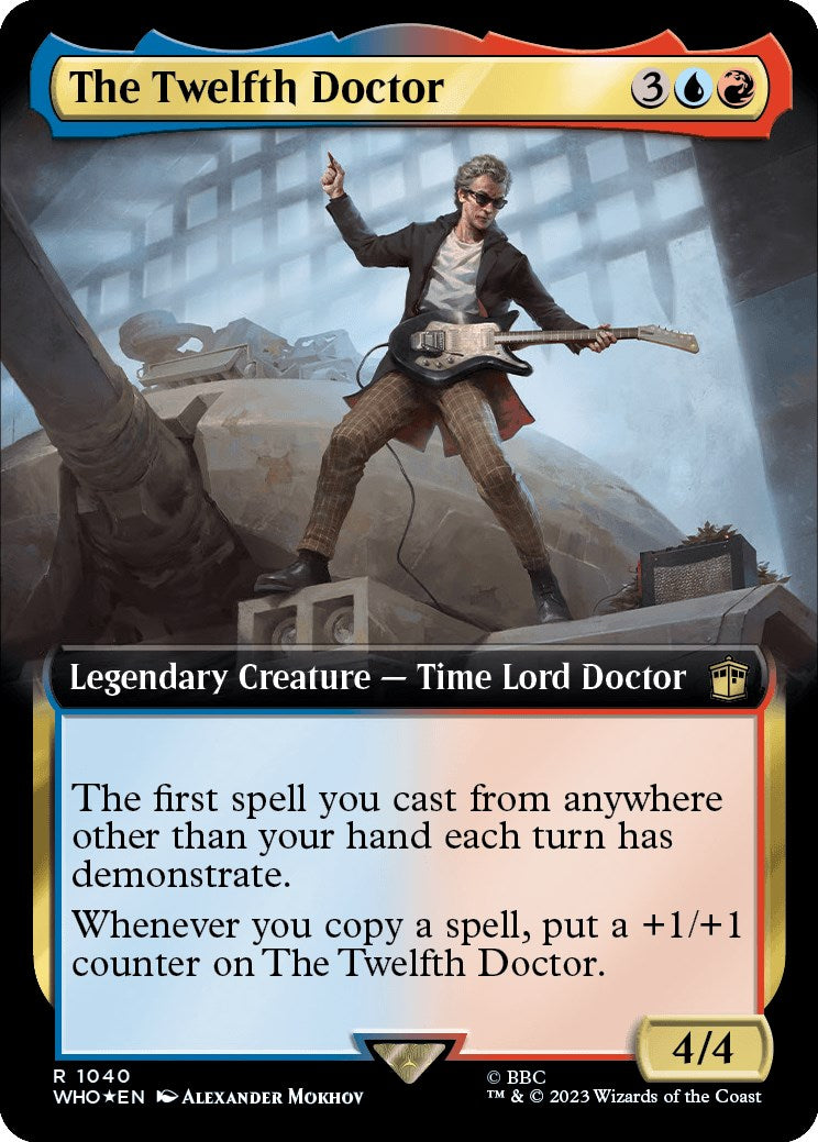 The Twelfth Doctor (Extended Art) (Surge Foil) [Doctor Who] | GnG Games