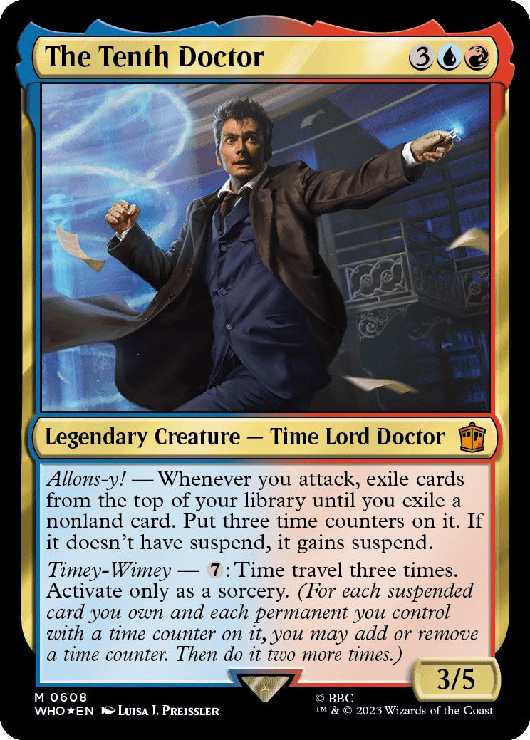 The Tenth Doctor (Surge Foil) [Doctor Who] | GnG Games