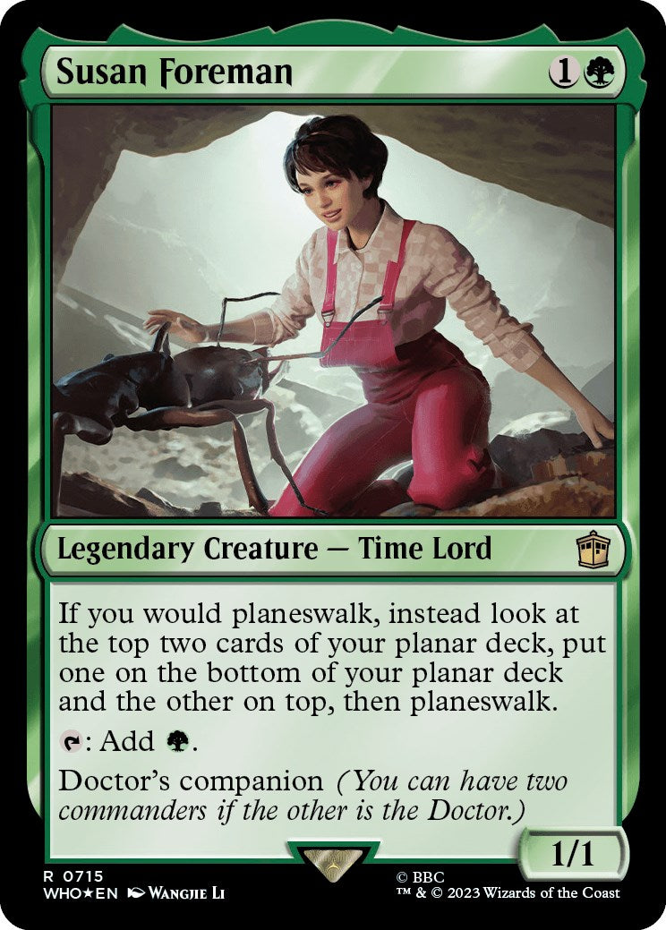 Susan Foreman (Surge Foil) [Doctor Who] | GnG Games