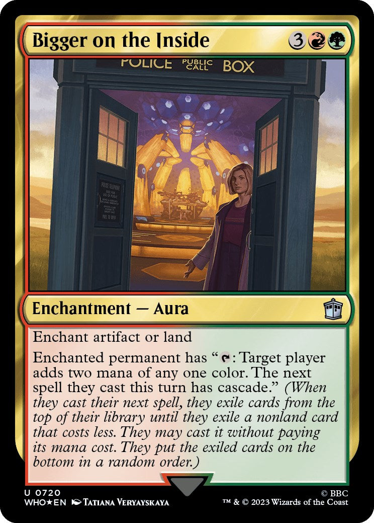 Bigger on the Inside (Surge Foil) [Doctor Who] | GnG Games