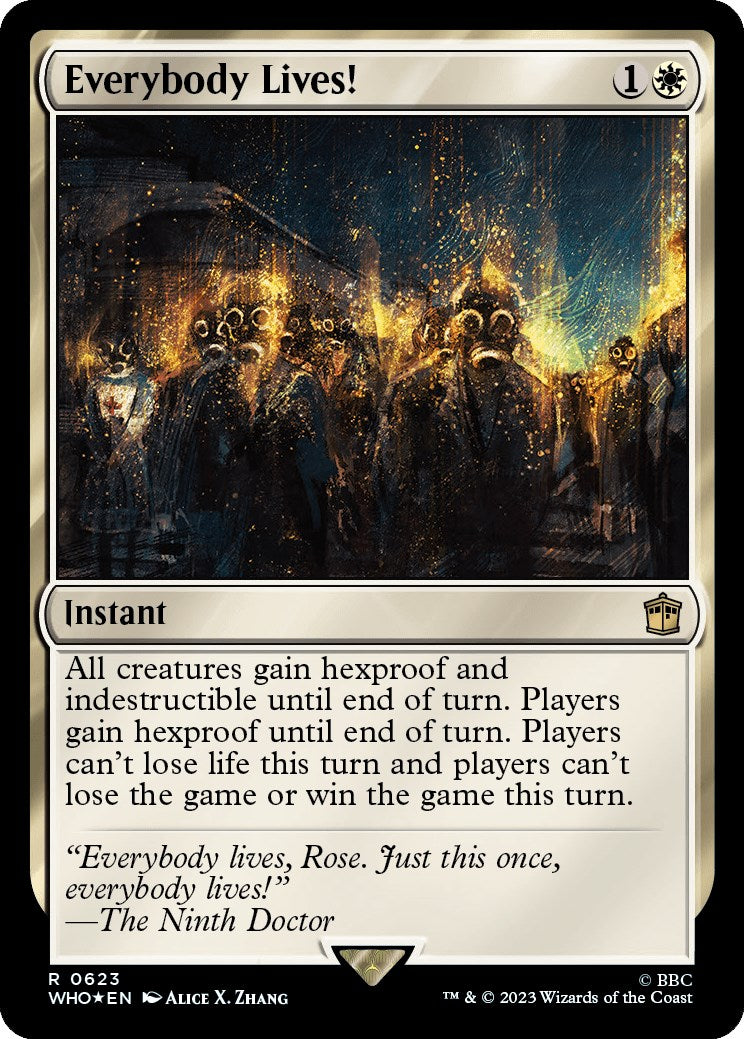 Everybody Lives! (Surge Foil) [Doctor Who] | GnG Games