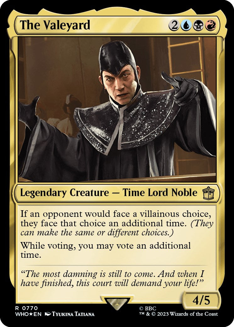 The Valeyard (Surge Foil) [Doctor Who] | GnG Games