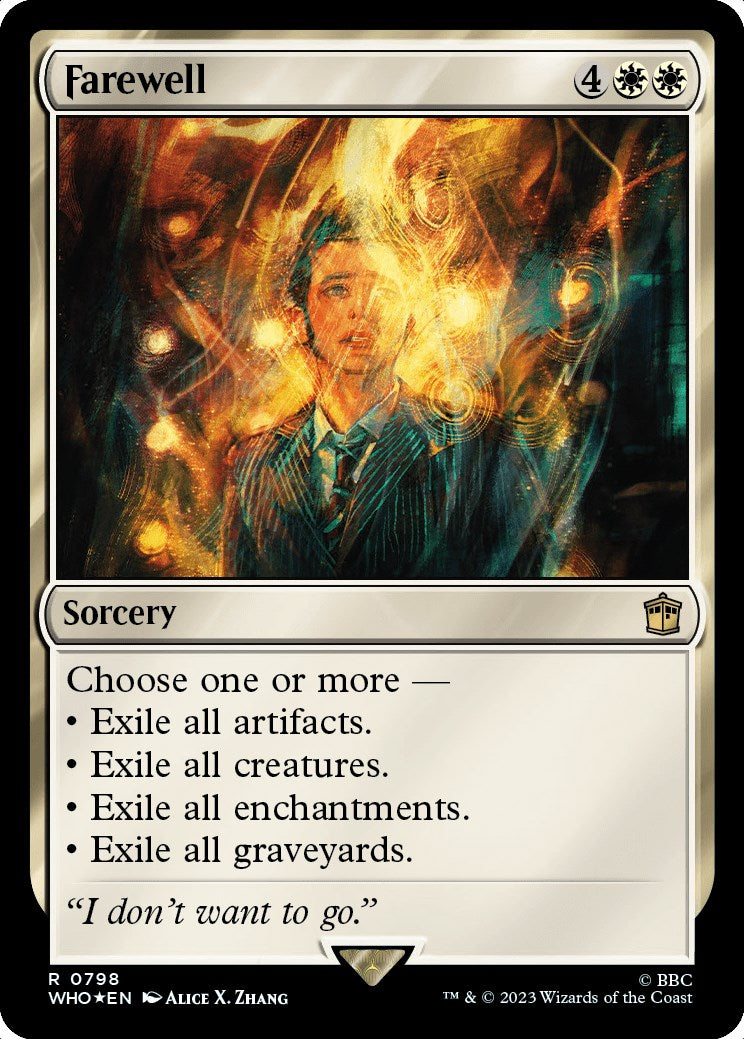 Farewell (Surge Foil) [Doctor Who] | GnG Games