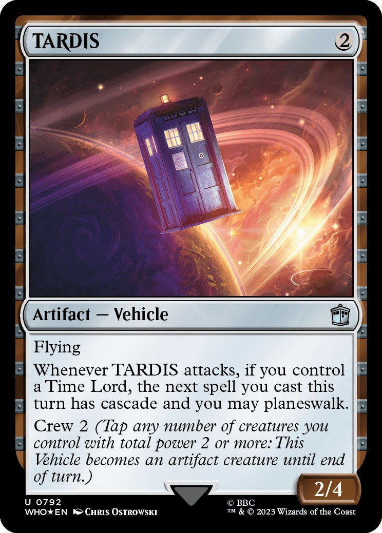 TARDIS (Surge Foil) [Doctor Who] | GnG Games