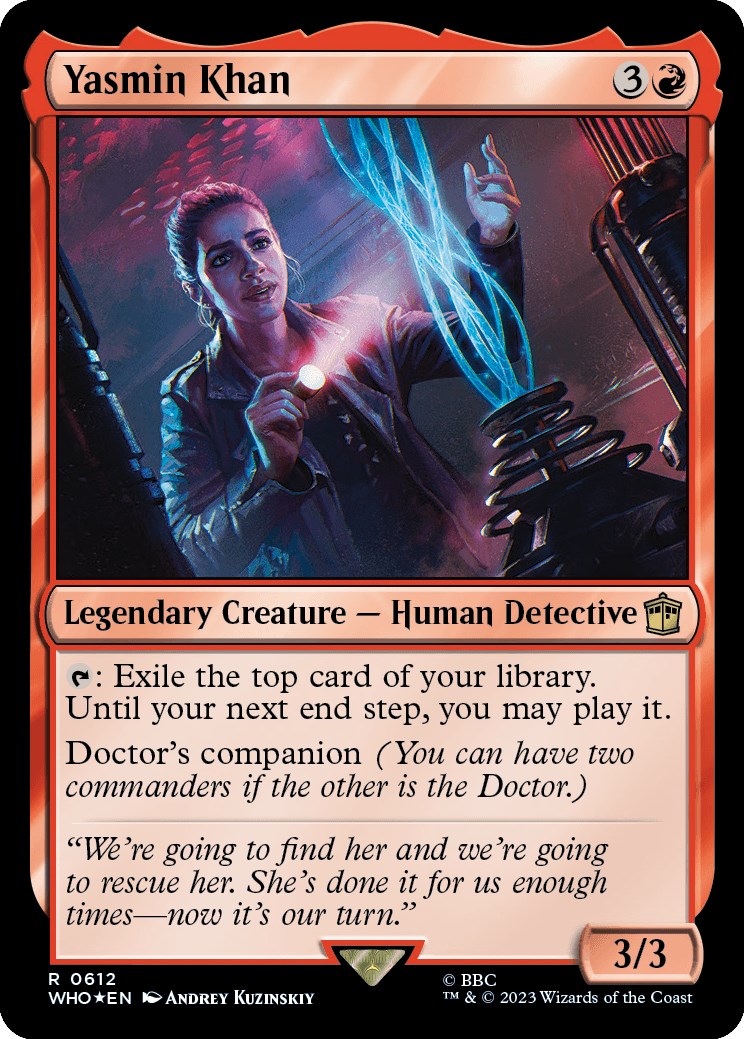 Yasmin Khan (Surge Foil) [Doctor Who] | GnG Games