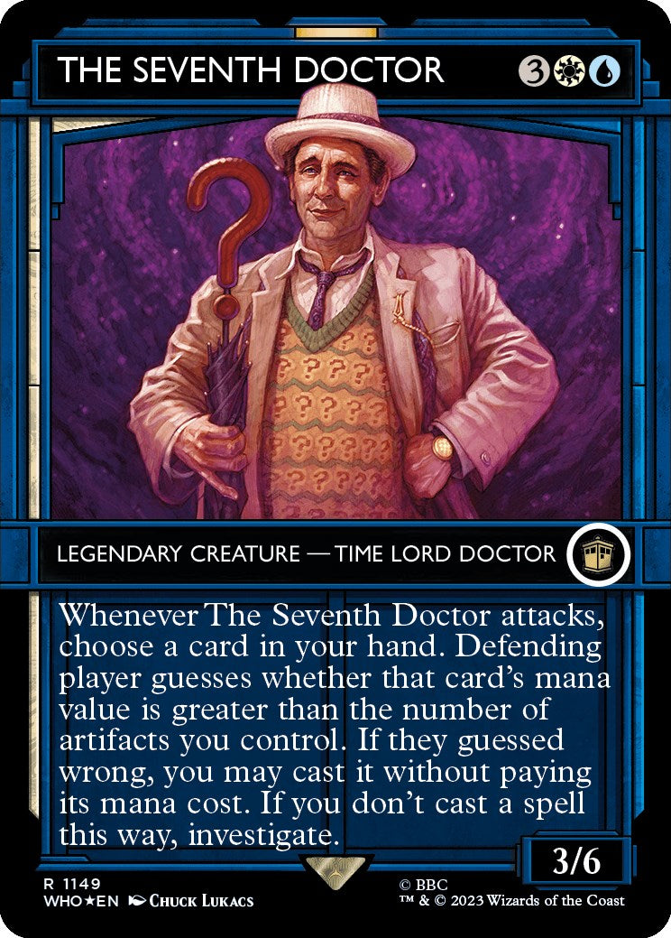 The Seventh Doctor (Showcase) (Surge Foil) [Doctor Who] | GnG Games