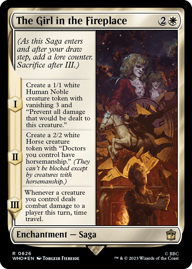 The Girl in the Fireplace (Surge Foil) [Doctor Who] | GnG Games
