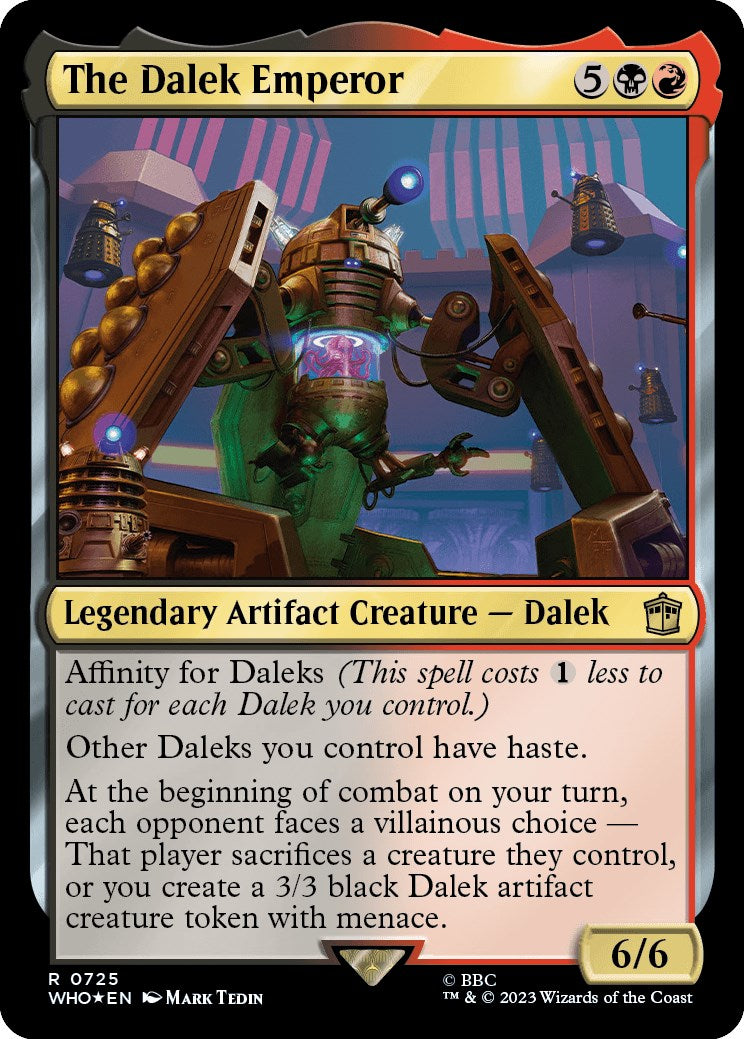 The Dalek Emperor (Surge Foil) [Doctor Who] | GnG Games