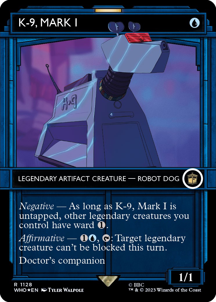 K-9, Mark I (Showcase) (Surge Foil) [Doctor Who] | GnG Games