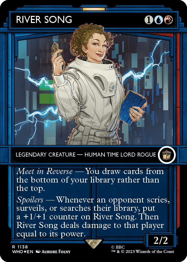 RIVER SONG (Showcase) (Surge Foil) [Doctor Who] | GnG Games