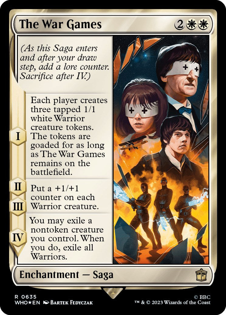 The War Games (Surge Foil) [Doctor Who] | GnG Games