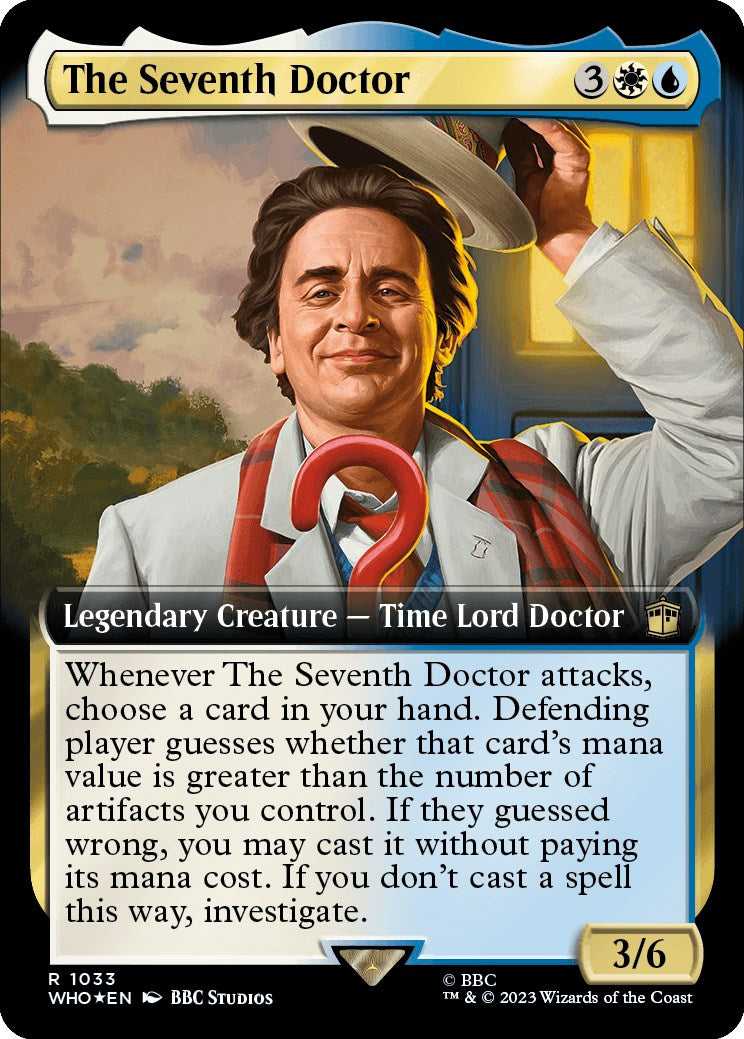 The Seventh Doctor (Extended Art) (Surge Foil) [Doctor Who] | GnG Games